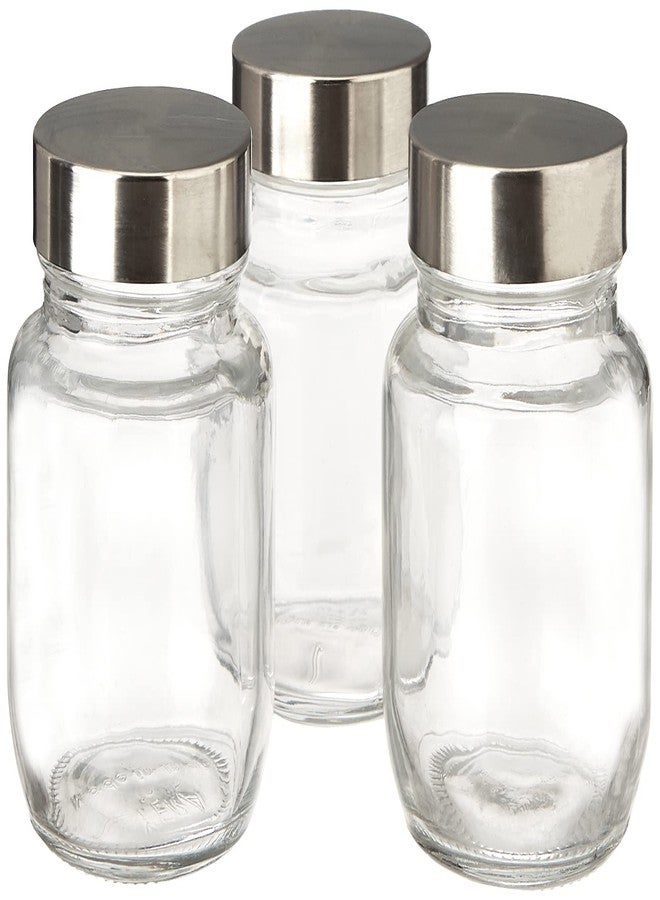 YERA Aahaar S Jars, 300 ml, 3 Piece | Clear, Durable & Elegant Kitchen Organizer | Multipurpose Airtight Storage Jars Container for Food, Pulses, Spices, Cookies, Snacks, Pickles & Dry Fruits. - Image 1
